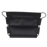 Maxbell PU Leather Motorcycle Seat Bag Durable Pouch Tool Black for Scooter
