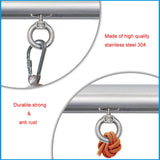 Maxbell M4 Lifting Eye Nuts Track Mount Carabiners Clips for Awning Rail RV