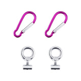 Maxbell M4 Lifting Eye Nuts Track Mount Carabiners Clips for Awning Rail RV