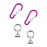 Maxbell M4 Lifting Eye Nuts Track Mount Carabiners Clips for Awning Rail RV