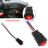 Maxbell Motorcycle Hazard Light Switch Double Flash Reliable performance