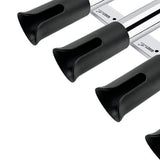 Maxbell Four Hole Bucket Rod Holder Pole Tube Stand The Rod Barrel for Garage black