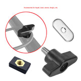 Maxbell Kayak Screws Spare Parts Mounting Rail System Hardware for Dinghy with Ellipse Piece