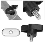 Maxbell Kayak Screws Spare Parts Mounting Rail System Hardware for Dinghy with Ellipse Piece