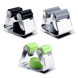 Maxbell Sturdy Fishing Rod Clip Billiard Cue Clamp Holder High Strength Hanging Rack Green
