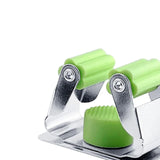 Maxbell Sturdy Fishing Rod Clip Billiard Cue Clamp Holder High Strength Hanging Rack Green