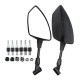 Maxbell Motorcycle Rear View Mirrors Accs Professional Direct Replaces for Niu Black