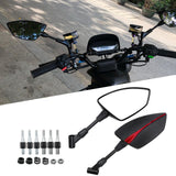 Maxbell Motorcycle Rear View Mirrors Accs Professional Direct Replaces for Niu with Red