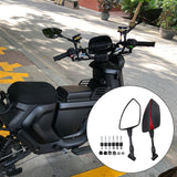 Maxbell Motorcycle Rear View Mirrors Accs Professional Direct Replaces for Niu with Red