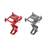 Maxbell Bike Phone Holder for Sports Cameras Motorbike 6-10cm Width Smartphones Red