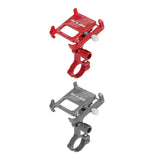 Maxbell Bike Phone Holder for Sports Cameras Motorbike 6-10cm Width Smartphones Red