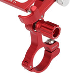 Maxbell Bike Phone Holder for Sports Cameras Motorbike 6-10cm Width Smartphones Red