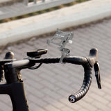 Maxbell Bike Phone Holder for Sports Cameras Motorbike 6-10cm Width Smartphones Titanium Color