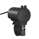Maxbell Dual USB Car Power Charger Adapter Quick Charge 3.0 for Vehicles Boats Blue Light