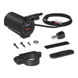 Maxbell Dual USB Car Power Charger Adapter Quick Charge 3.0 for Vehicles Boats Green Light