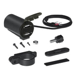 Maxbell Motorcycle Dual USB Charger with Voltmeter Waterproof for 12V Car Red