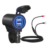 Maxbell Dual USB Phone Charger Adapter 12V/24V for Automotive Mobile Phone