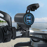 Maxbell Dual USB Phone Charger Adapter 12V/24V for Automotive Mobile Phone