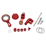 Maxbell Motorcycle Steering Damper Bracket Mount Set for Yamaha Yzf R6 Yzf R1 Red