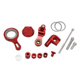 Maxbell Motorcycle Steering Damper Bracket Mount Set for Yamaha Yzf R6 Yzf R1 Red
