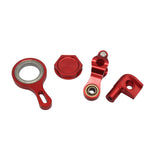 Maxbell Motorcycle Steering Damper Bracket Mount Set for Yamaha Yzf R6 Yzf R1 Red