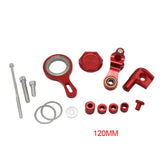 Maxbell Motorcycle Steering Damper Bracket Mount Set for Yamaha Yzf R6 Yzf R1 Red
