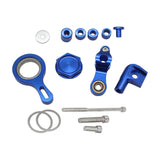 Maxbell Motorcycle Steering Damper Bracket Mount Set for Yamaha Yzf R6 Yzf R1 Blue