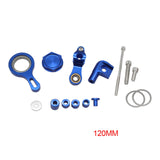 Maxbell Motorcycle Steering Damper Bracket Mount Set for Yamaha Yzf R6 Yzf R1 Blue
