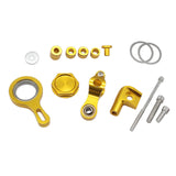 Maxbell Motorcycle Steering Damper Bracket Mount Set for Yamaha Yzf R6 Yzf R1 Aureate