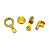 Maxbell Motorcycle Steering Damper Bracket Mount Set for Yamaha Yzf R6 Yzf R1 Aureate