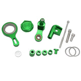 Maxbell Motorcycle Steering Damper Bracket Mount Set for Yamaha Yzf R6 Yzf R1 Green