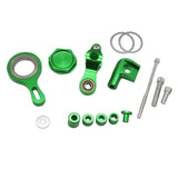 Maxbell Motorcycle Steering Damper Bracket Mount Set for Yamaha Yzf R6 Yzf R1 Green