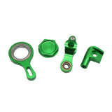 Maxbell Motorcycle Steering Damper Bracket Mount Set for Yamaha Yzf R6 Yzf R1 Green