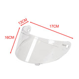 Maxbell Motorcycle Helmet Shield Lens Windproof Dustproof for Axxis Darkens Transparent