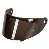 Maxbell Motorcycle Helmet Shield Lens Windproof Dustproof for Axxis Darkens  Brown