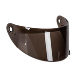 Maxbell Motorcycle Helmet Shield Lens Windproof Dustproof for Axxis Darkens  Brown