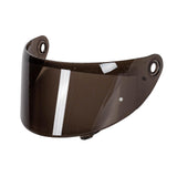 Maxbell Motorcycle Helmet Shield Lens Windproof Dustproof for Axxis Darkens  Brown