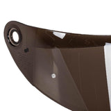 Maxbell Motorcycle Helmet Shield Lens Windproof Dustproof for Axxis Darkens  Brown