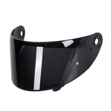 Maxbell Motorcycle Helmet Shield Lens Windproof Dustproof for Axxis Darkens Black