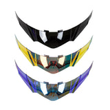 Maxbell Helmet Rear Wing High Performance Premium Durable for Ff3802 Helmet Black