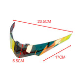 Maxbell Helmet Rear Wing High Performance Premium Durable for Ff3802 Helmet Red