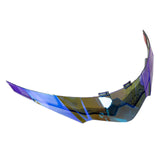 Maxbell Helmet Rear Wing High Performance Premium Durable for Ff3802 Helmet Blue