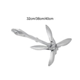 Maxbell Grapnel Boat Anchor Portable for Paddle Boards Small Watercrafts Canoes 1.5KG
