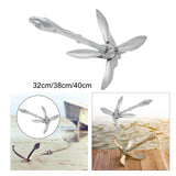 Maxbell Grapnel Boat Anchor Portable for Paddle Boards Small Watercrafts Canoes 1.5KG