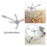 Maxbell Grapnel Boat Anchor Portable for Paddle Boards Small Watercrafts Canoes 1.5KG