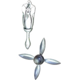 Maxbell Grapnel Boat Anchor Portable for Paddle Boards Small Watercrafts Canoes 1.5KG