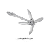 Maxbell Grapnel Boat Anchor Portable for Paddle Boards Small Watercrafts Canoes 1.5KG
