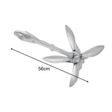 Maxbell Universal Folding Marine Anchor for Canoes Small Watercrafts Kayaks 6KG