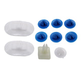 Maxbell 10 Pieces Vehicle Side Skirt Fixing Clips 1610186180 for Citroen DS3