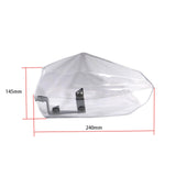 Maxbell Motorbike Hand Guard Wind Deflector Durable Premium for Yamaha T-Max Clear